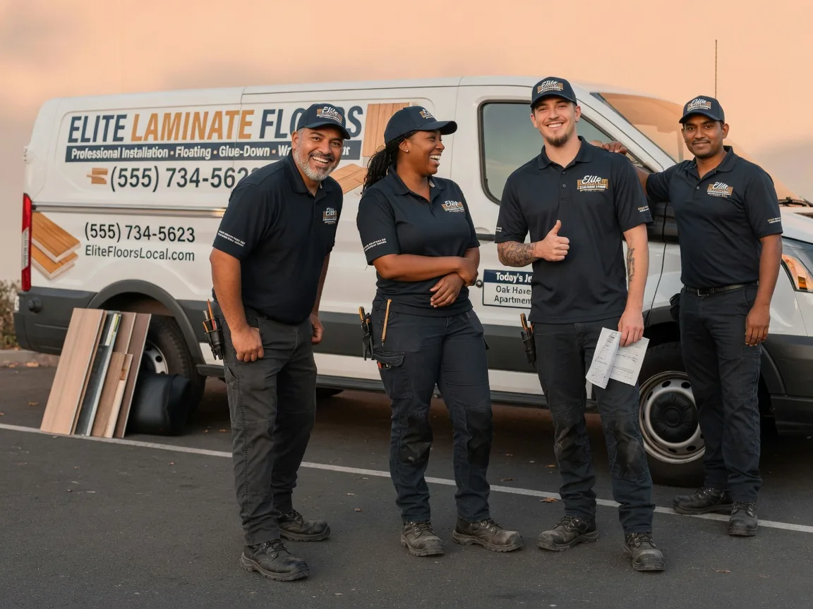 Laminate flooring installation company in Leland, MI